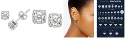 Macy's Diamond Stud Earrings (1/4 ct. t.w.) in 14k White Gold